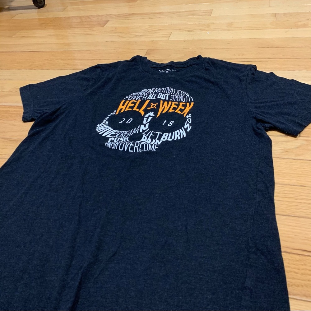 Orange Theory Skull Graphic T-Shirt - Picture 3 of 6